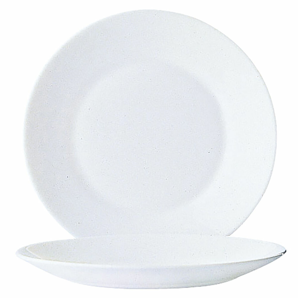Tallriksset Arcoroc 22522 Vit Glas 23,5 cm (6 uds) - 4