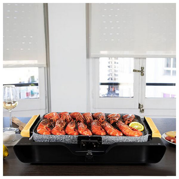 Grillplatta Cecotec Rock and Water 3000 Twin 2200W 2200 W - 13