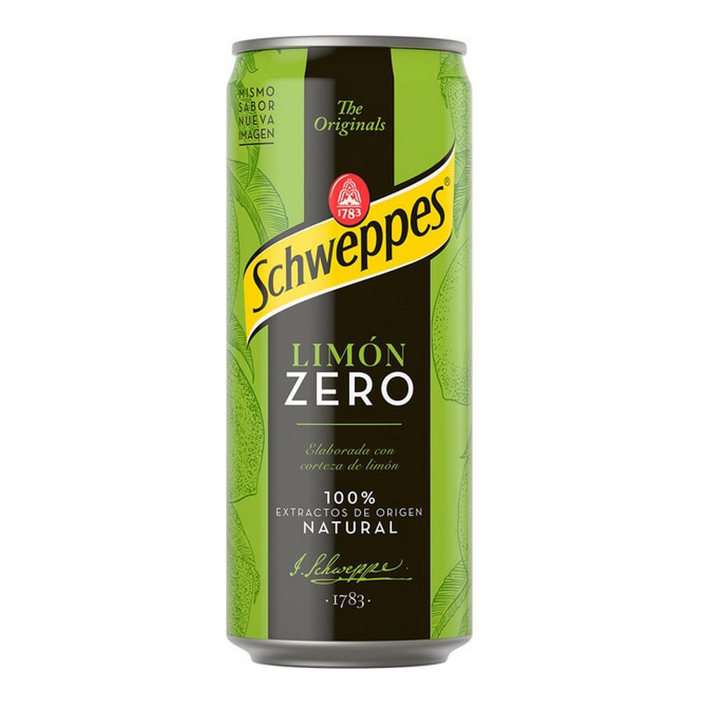 Uppfriskande Dryck Schweppes Zero Citron
