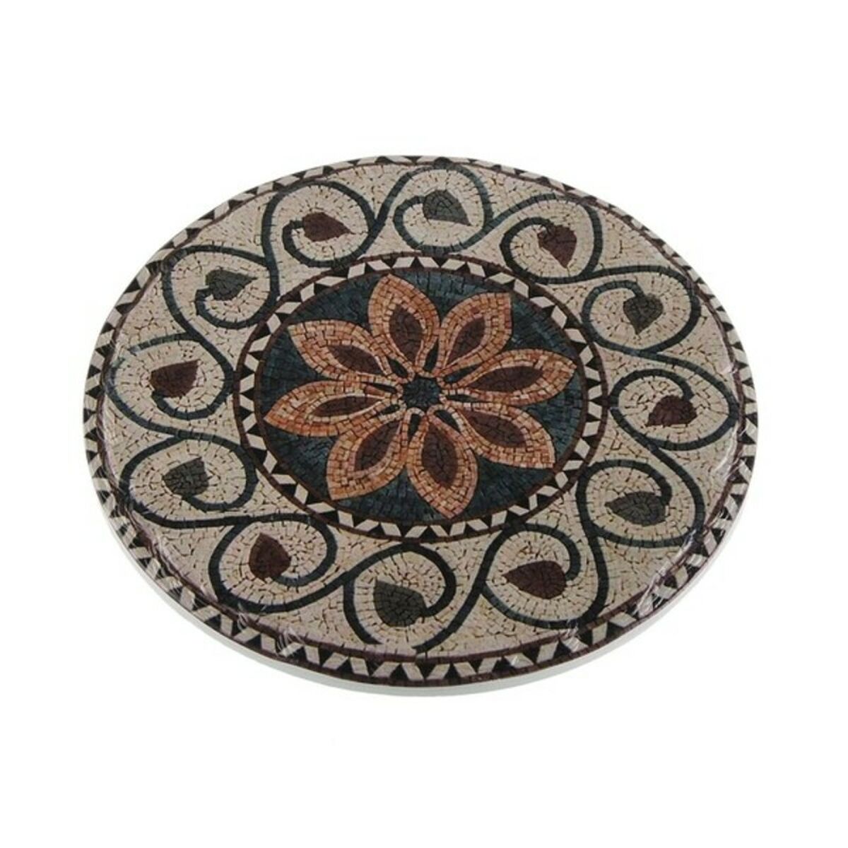 Bordsunderlägg Versa Mosaik Rund Keramik (20 x 20 cm) - 3
