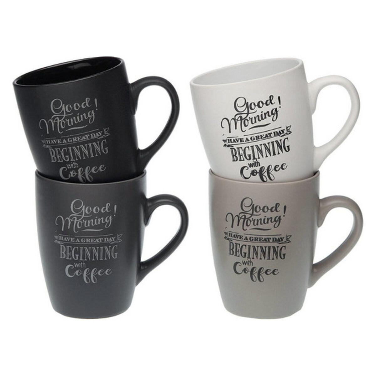 Mugg Versa Good Morning Stengods (8,1 x 10,5 x 8,1 cm) - 2