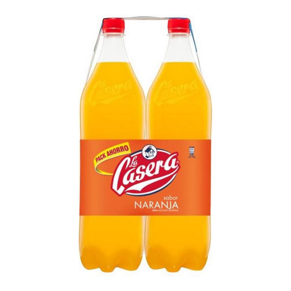 Uppfriskande Dryck La Casera Orange (2 x 1,5 L)