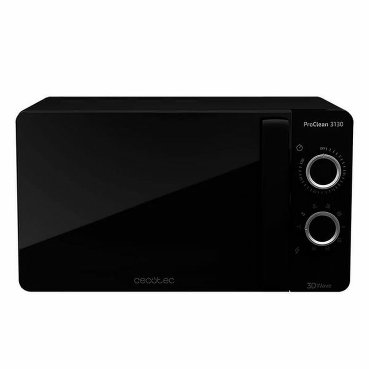 Mikrovågsugn med Grill Cecotec ProClean 3130 20 L 700W Svart - 12