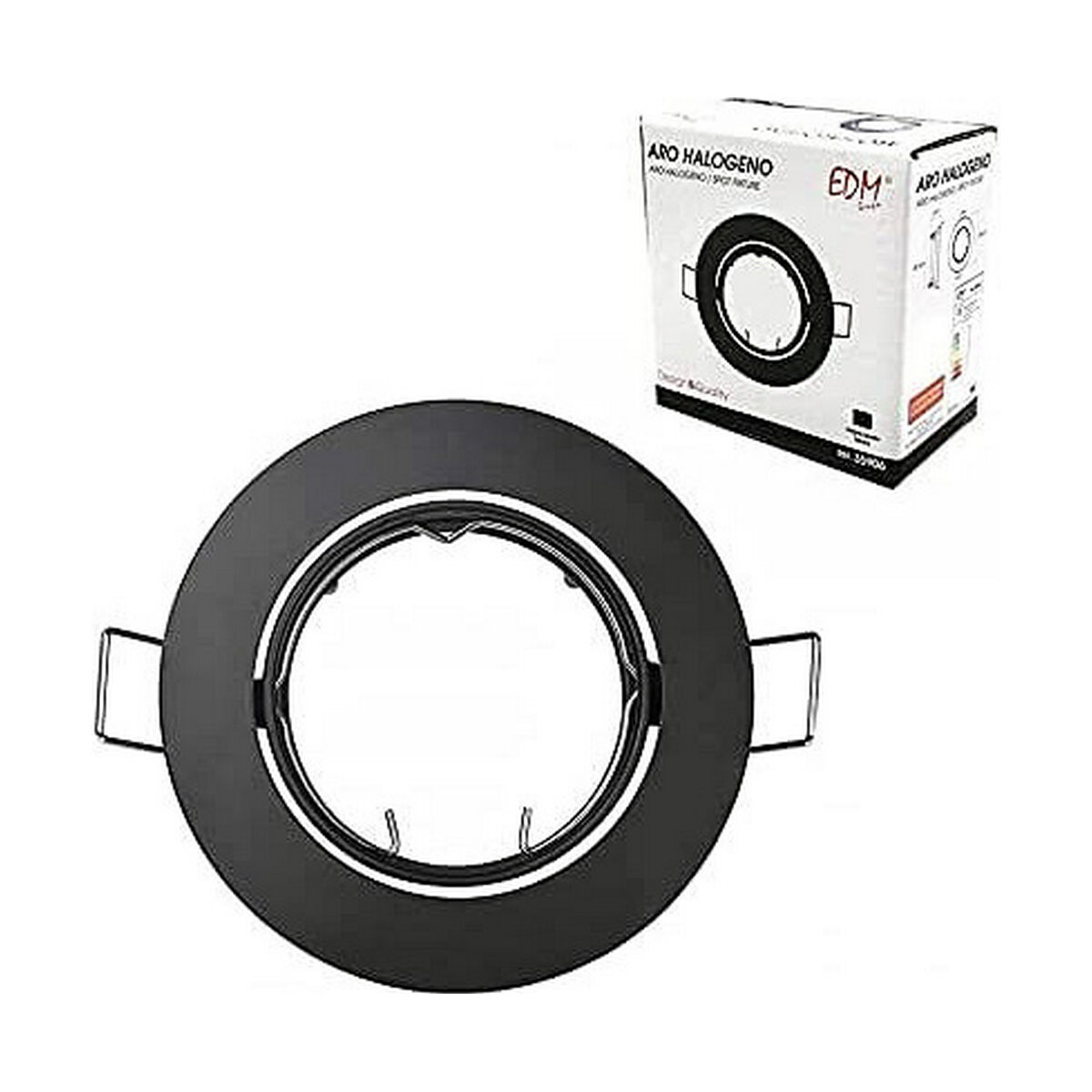 Lampa EDM Halogen ø 8,4 cm Stödring
