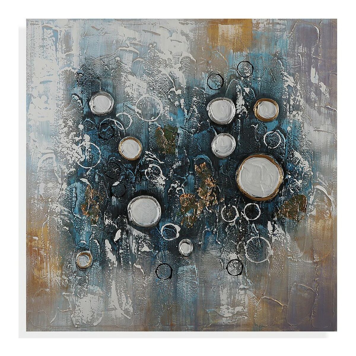 Tavla Versa VS-21750069 Abstrakt Cirklar Kanvas (2,8 x 80 x 80 cm) - 3