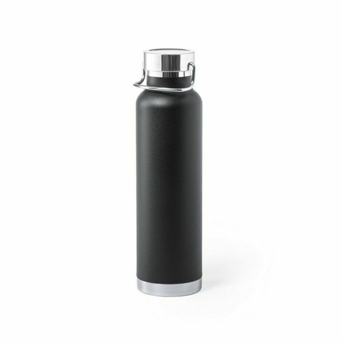 Vattenflaska 146859 Metall (650 ml) (30 antal), Färg: Svart - 2