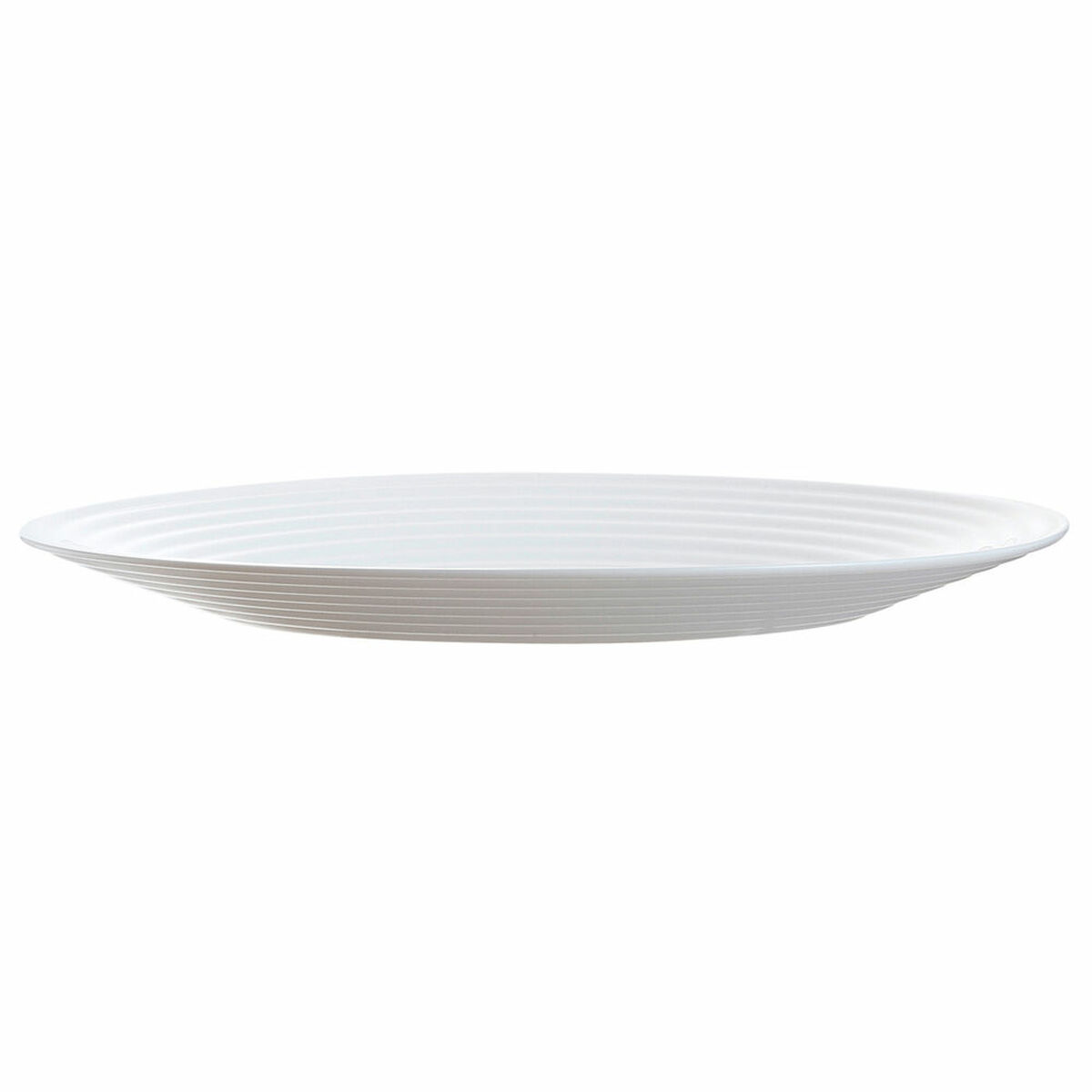 Platt skål Luminarc 8013636 Vit Glas - 6