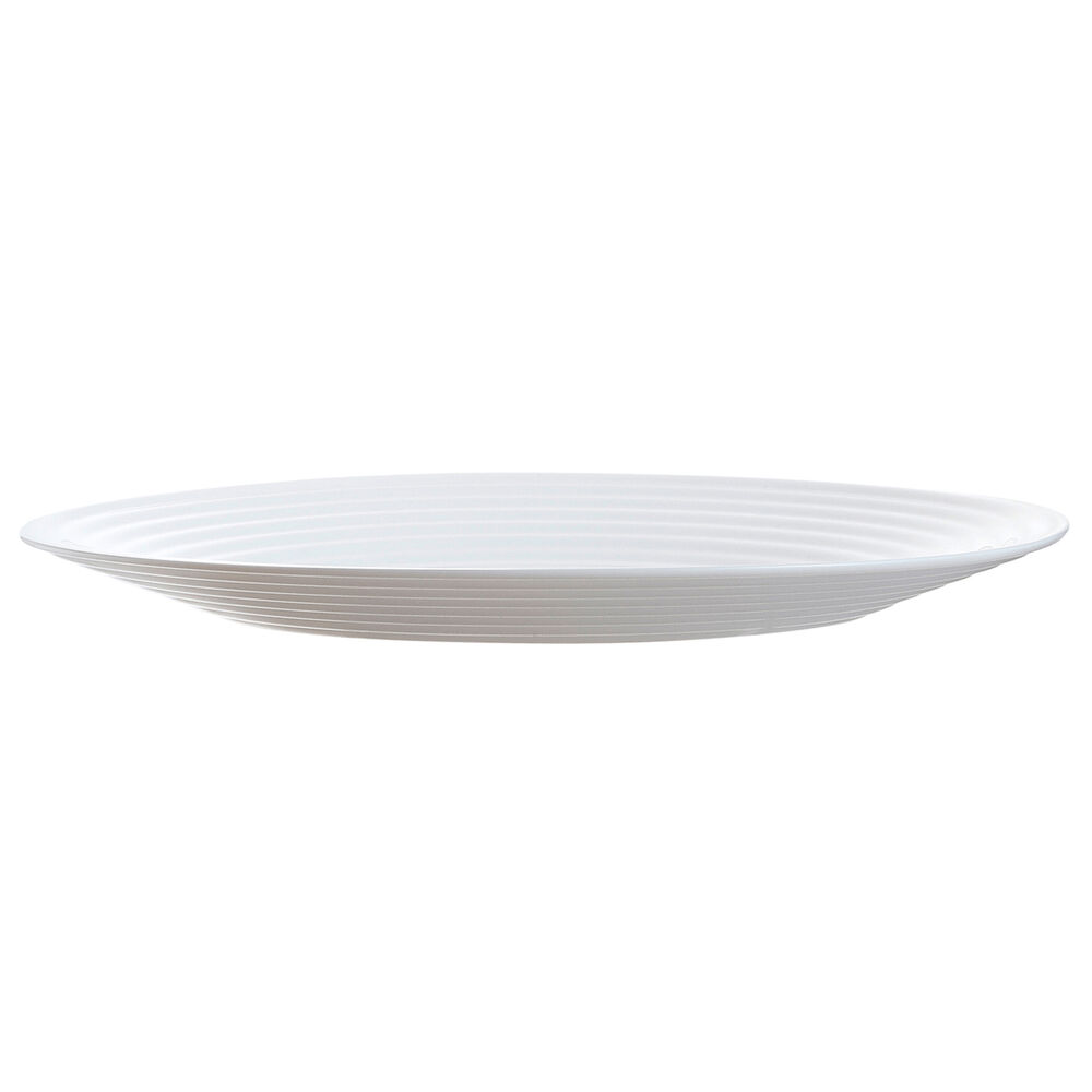 Platt skål Luminarc 8013636 Vit Glas - 3