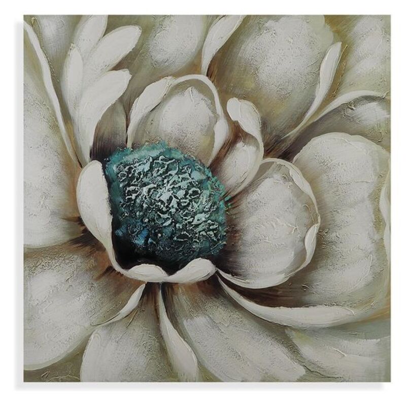 Tavla Versa Blomster Kanvas (2,8 x 80 x 80 cm) - 7