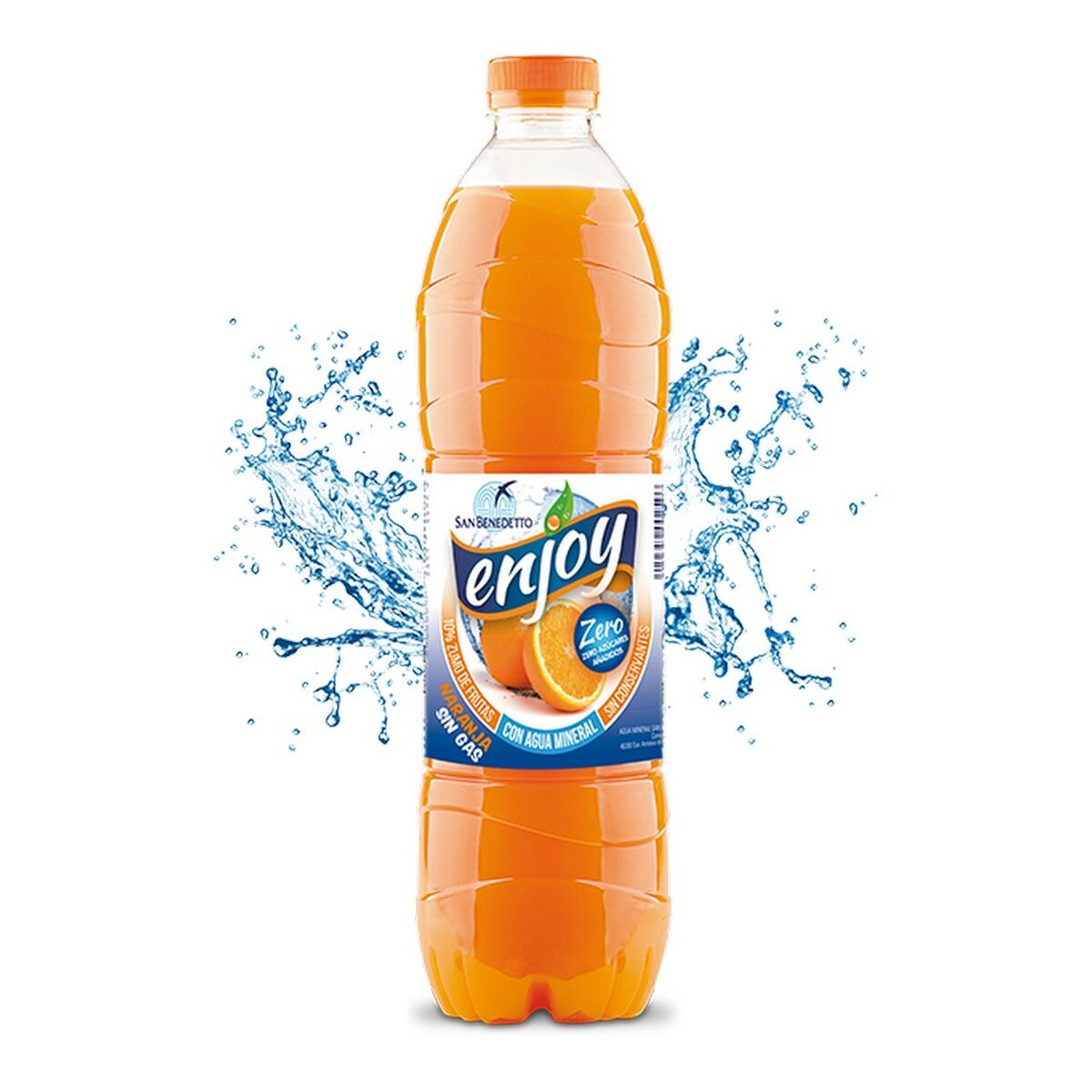 Uppfriskande Dryck Enjoy Orange Stilla (1,5 L) - 2