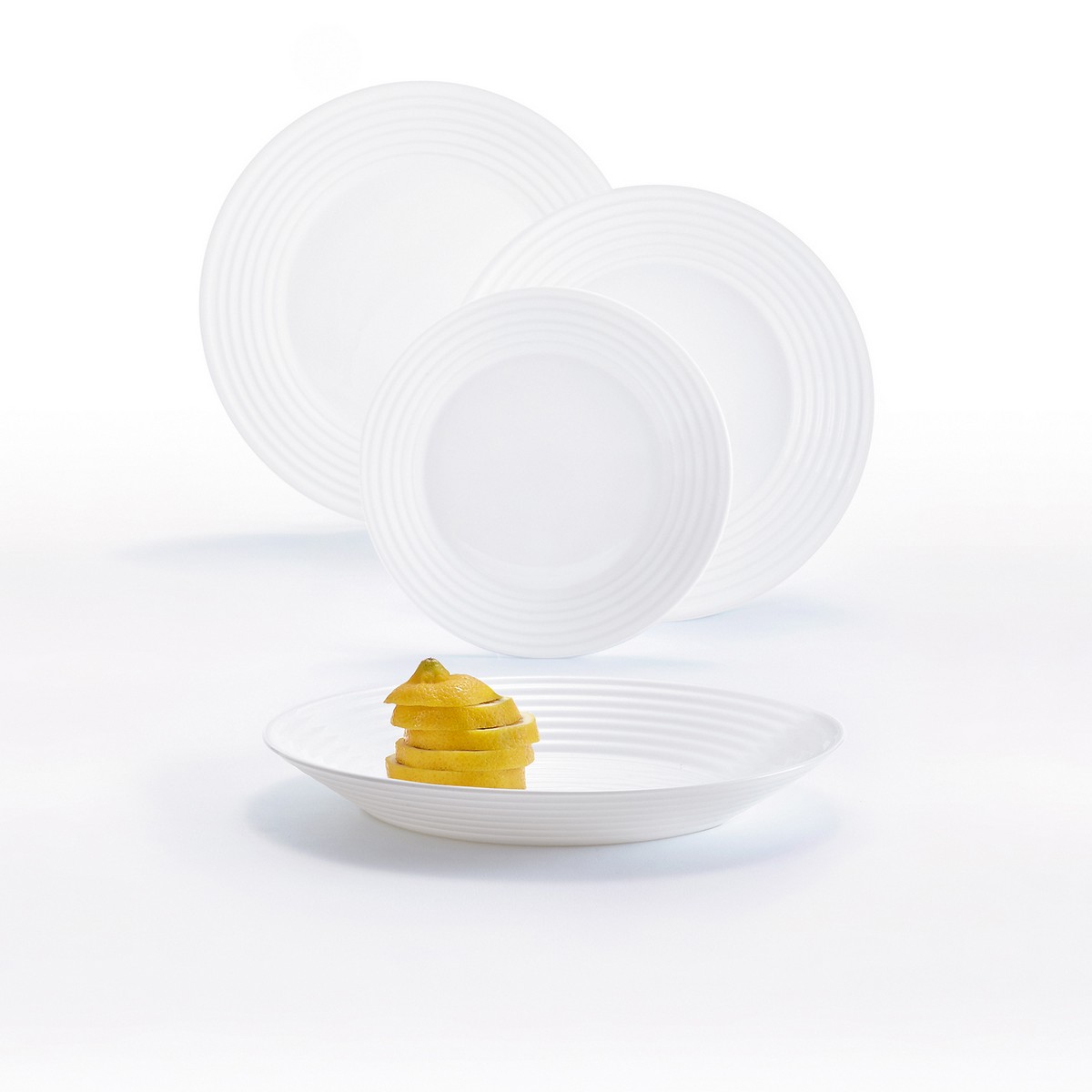 Servissats Luminarc 1700 Vit Glas 18 Delar - 4