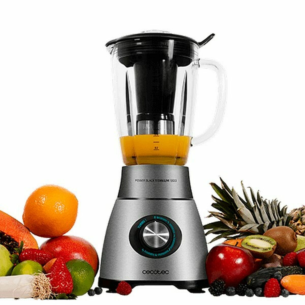 Glasmixer Cecotec Power Black Titanium 1800 2,1 L 1800W Rostfritt Stål