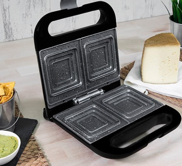 Smörgåsmaskin Cecotec Rock´nToast 750W Svart Rostfritt Stål 750 W - 4