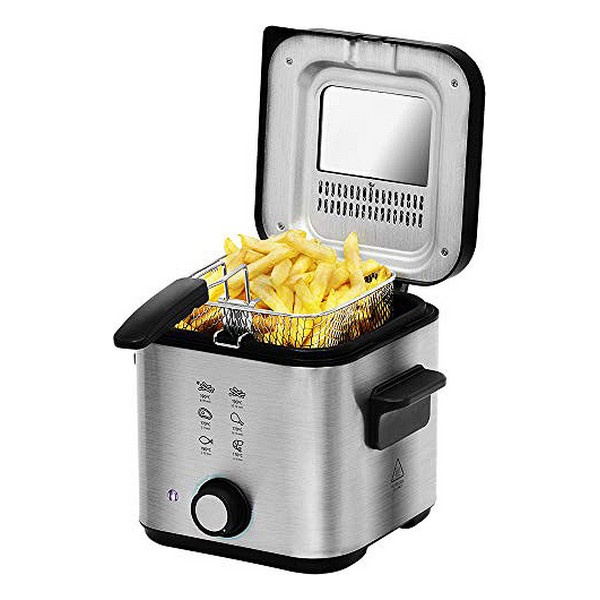 Fritös Cecotec CleanFry Infinity 1500 1,5 L 900W Svart Rostfritt Stål 900 W 1,5 L