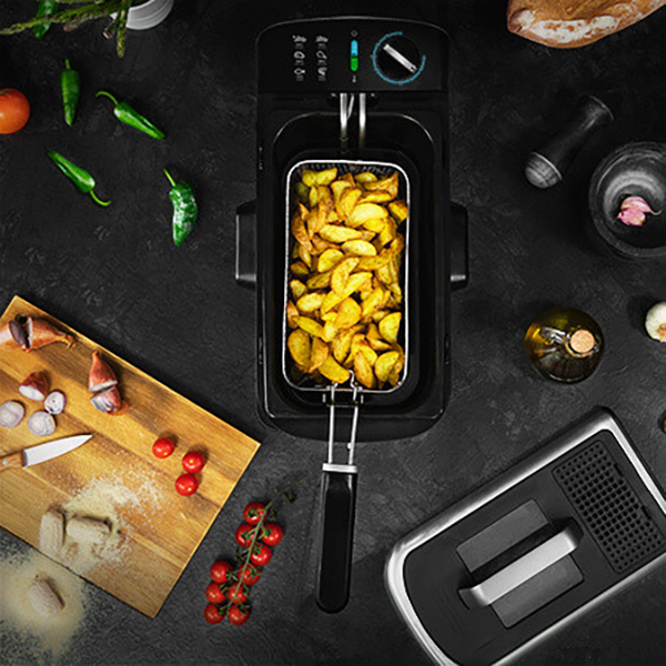 Fritös Cecotec CleanFry 3000 ProFilter 3 L 2000W Svart 2000 W - 6