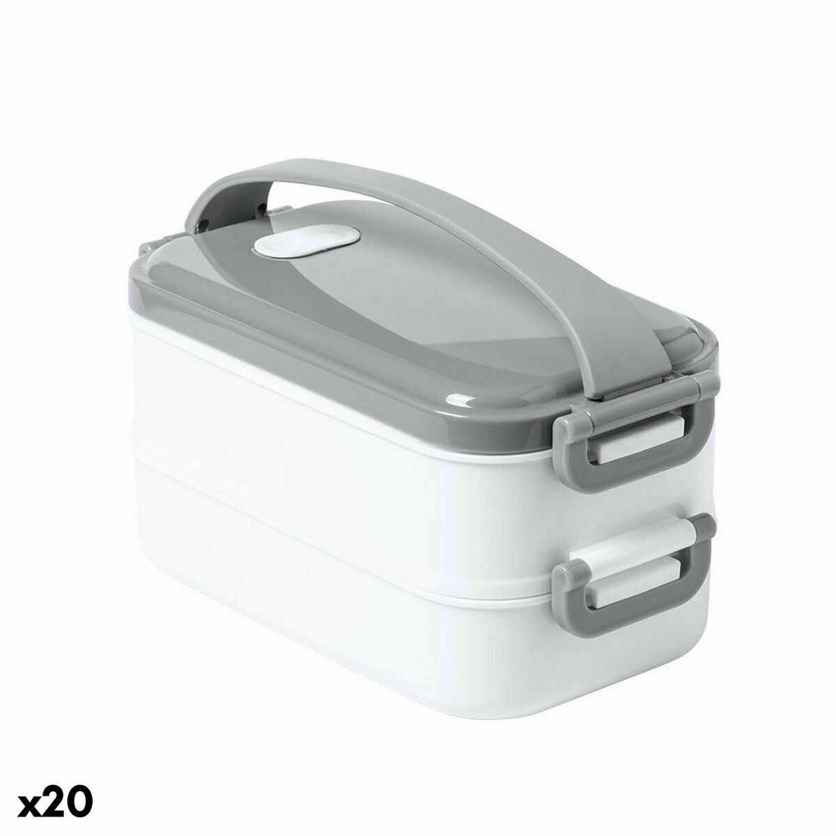 Lunchlåda 146916 Termisk Grå (20 antal), Färg: Grå