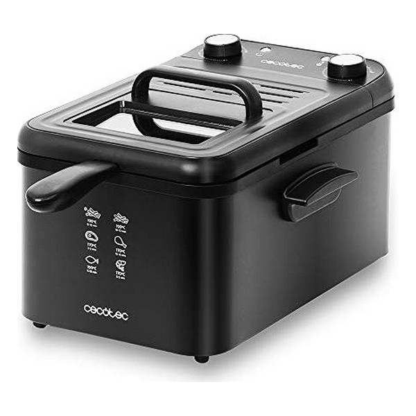 Fritös Cecotec CleanFry Infinity 3000 3 L 2400W Svart 2400 W - 2