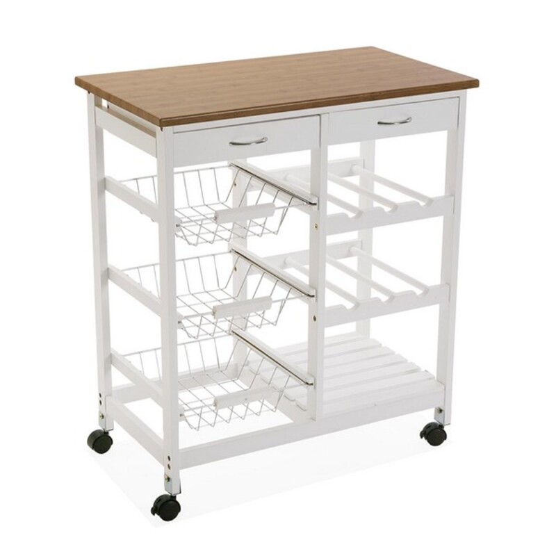 Grönsaksvagn Versa Trä MDF (37 x 76 x 66 cm)