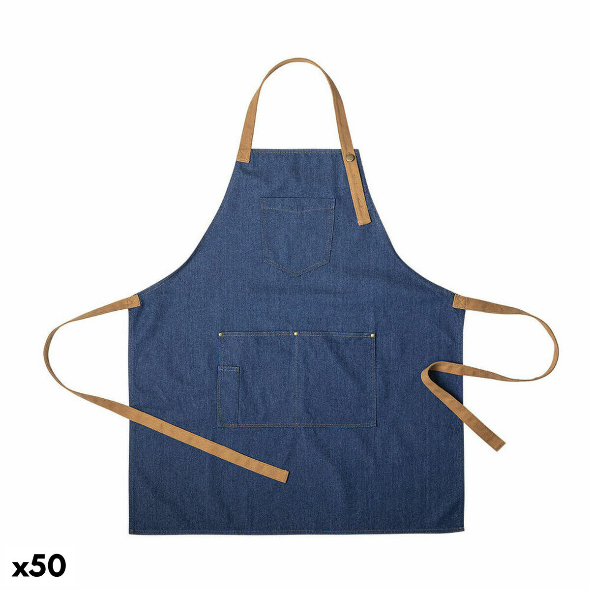 Förkläde med ficka 146954 (50 antal), Färg: Blå