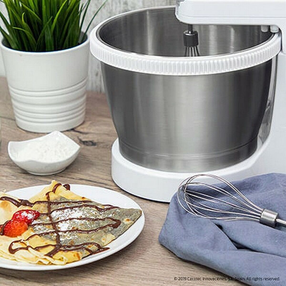 Blender-Mixer Cecotec PowerTwist Steel 500W 3,5 L Vit Rostfritt stål - 11