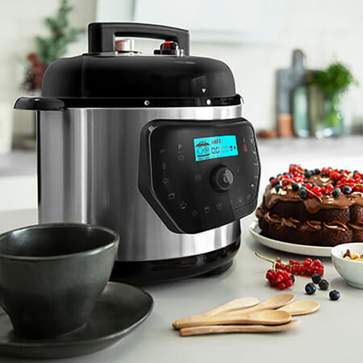 Köksrobot Cecotec H Deluxe 6 L LCD Stål 1000 W 6 L 8 L - 13