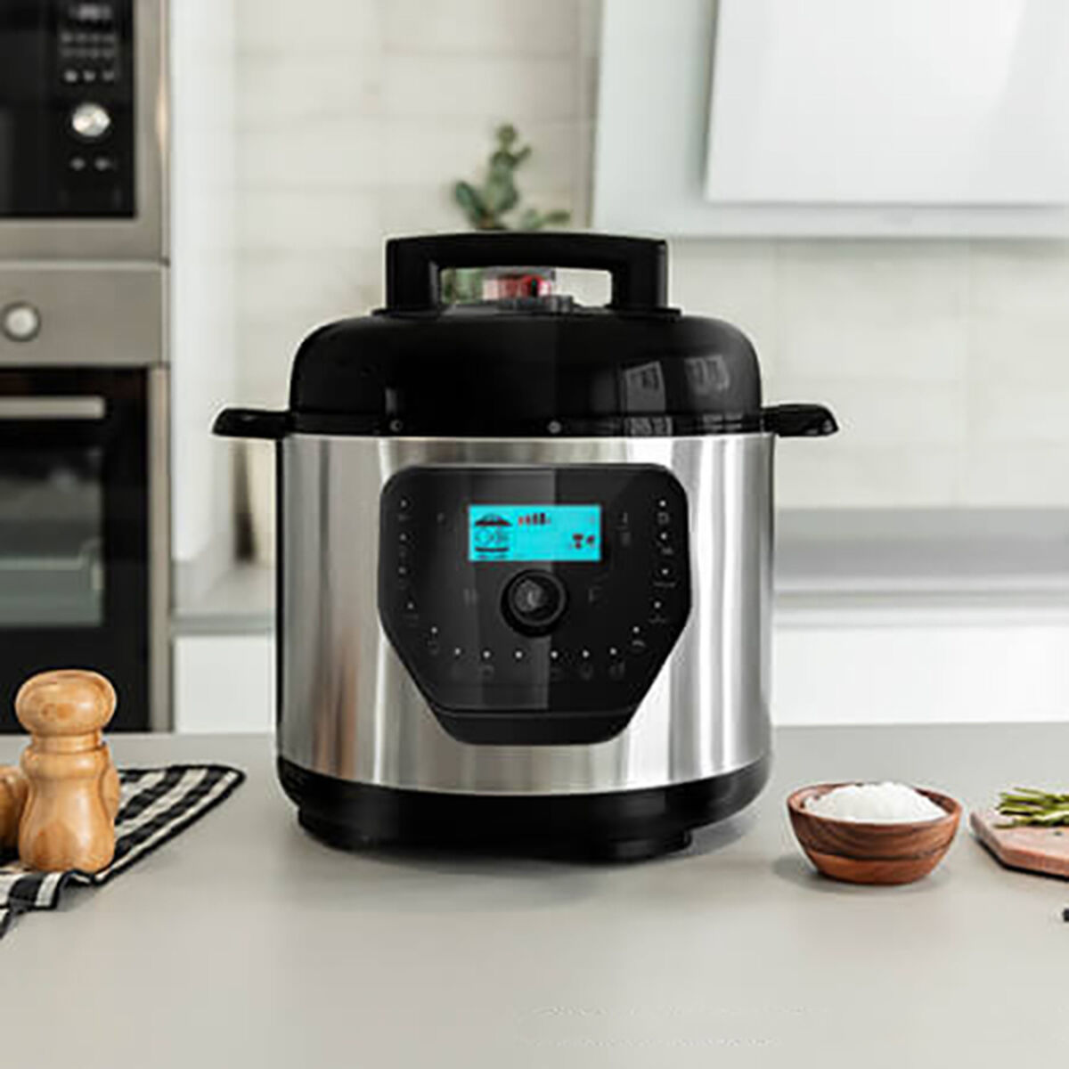 Köksrobot Cecotec H Deluxe 6 L LCD Stål 1000 W 6 L 8 L - 15