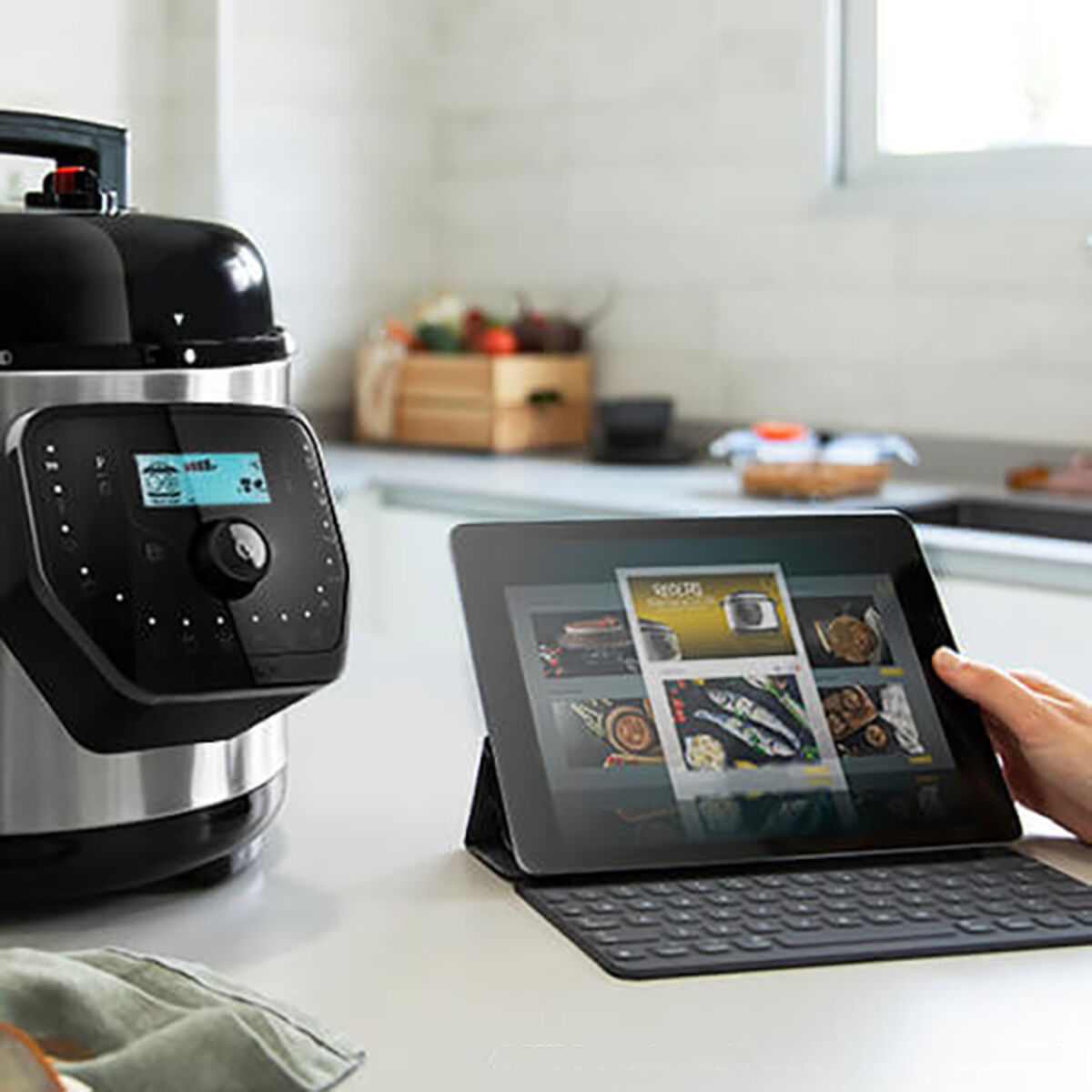 Köksrobot Cecotec H Deluxe 6 L LCD Stål 1000 W 6 L 8 L - 16