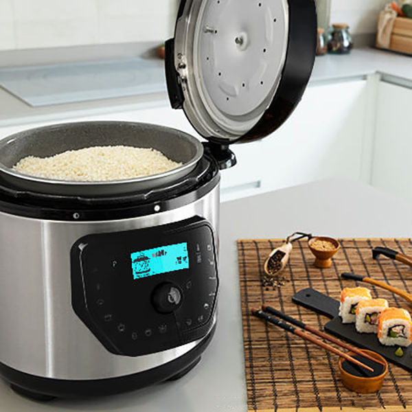 Köksrobot Cecotec H Deluxe 6 L LCD Stål 1000 W 6 L 8 L - 12