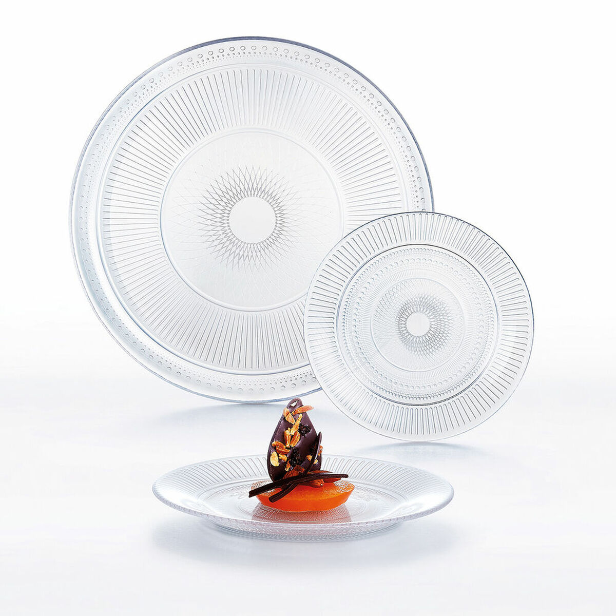 Matservis Luminarc Louison Transparent Glas 18 Delar - 4