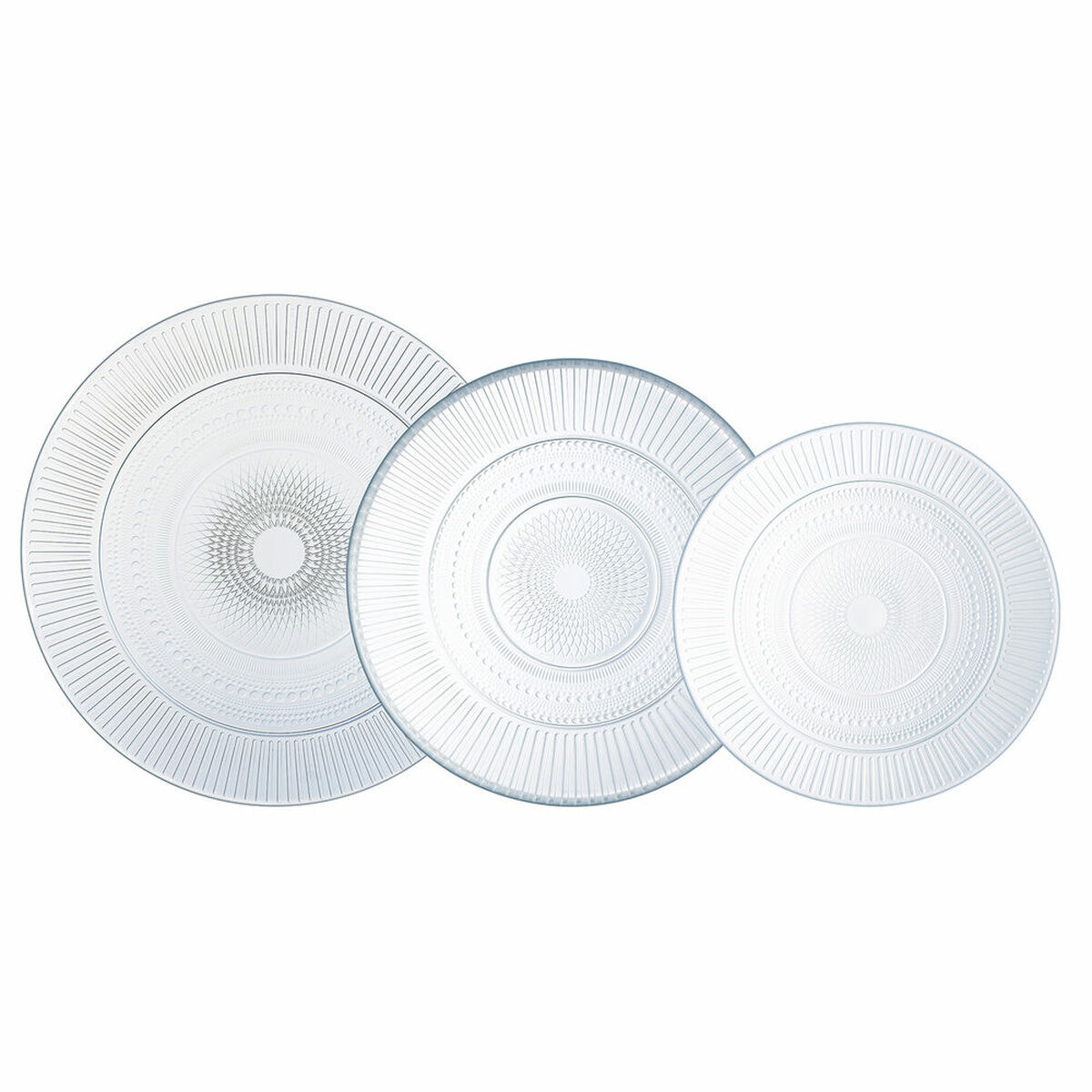 Matservis Luminarc Louison Transparent Glas 18 Delar - 3