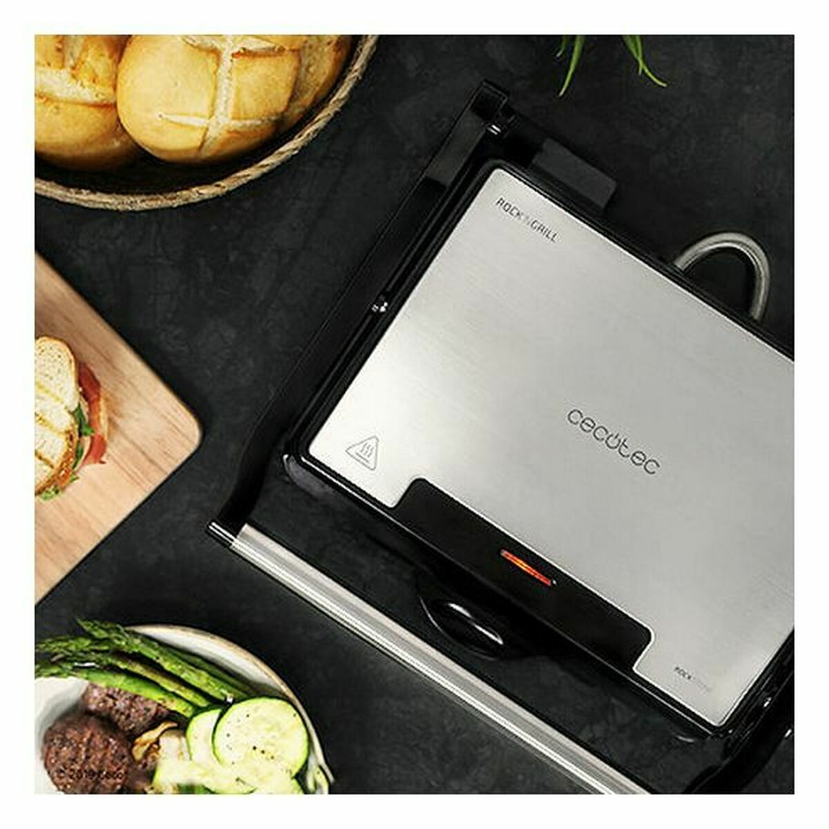 Elektriska Grillen Cecotec Rock'nGrill 1500 Rapid 1500W - 4