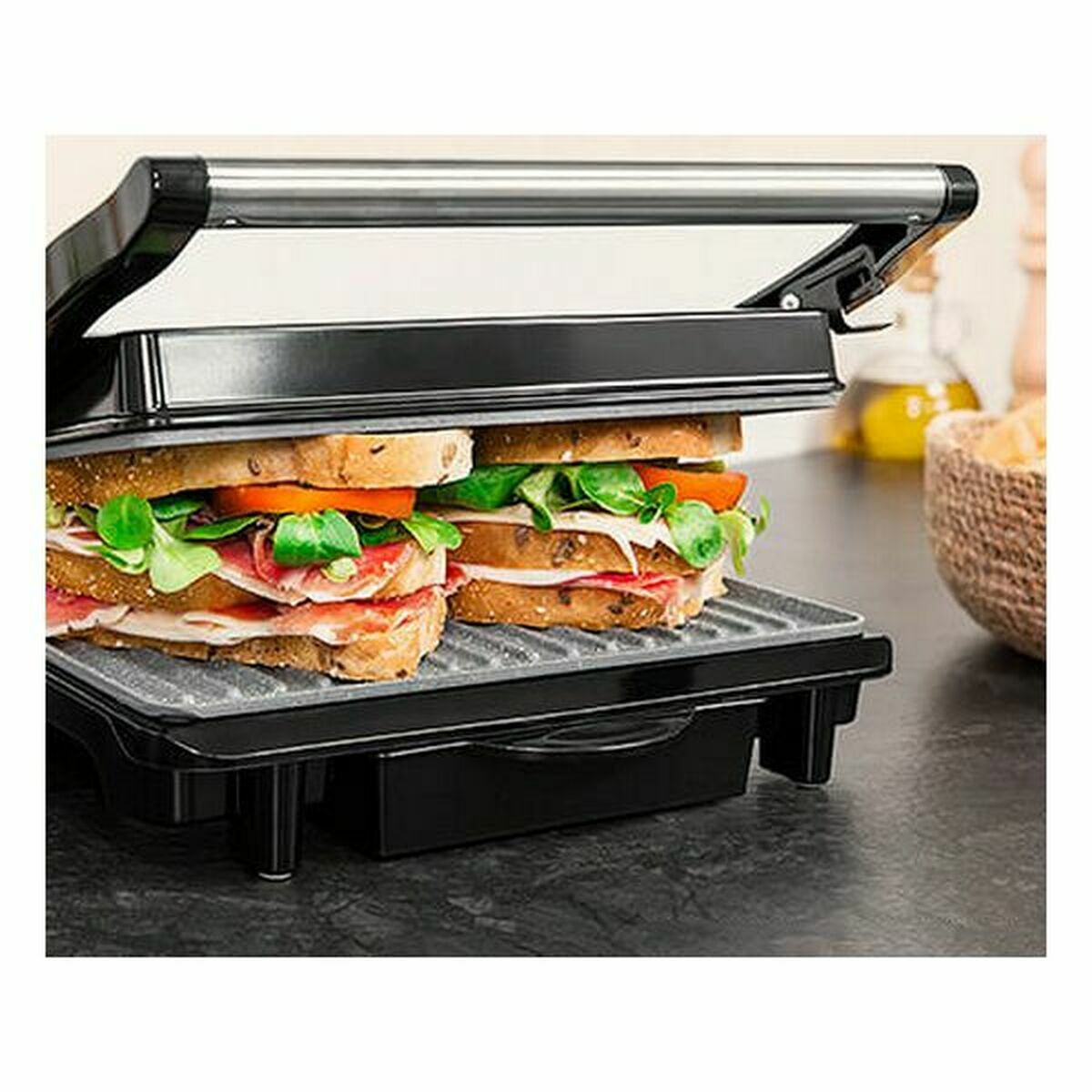 Elektriska Grillen Cecotec Rock'nGrill 1500 Rapid 1500W - 2