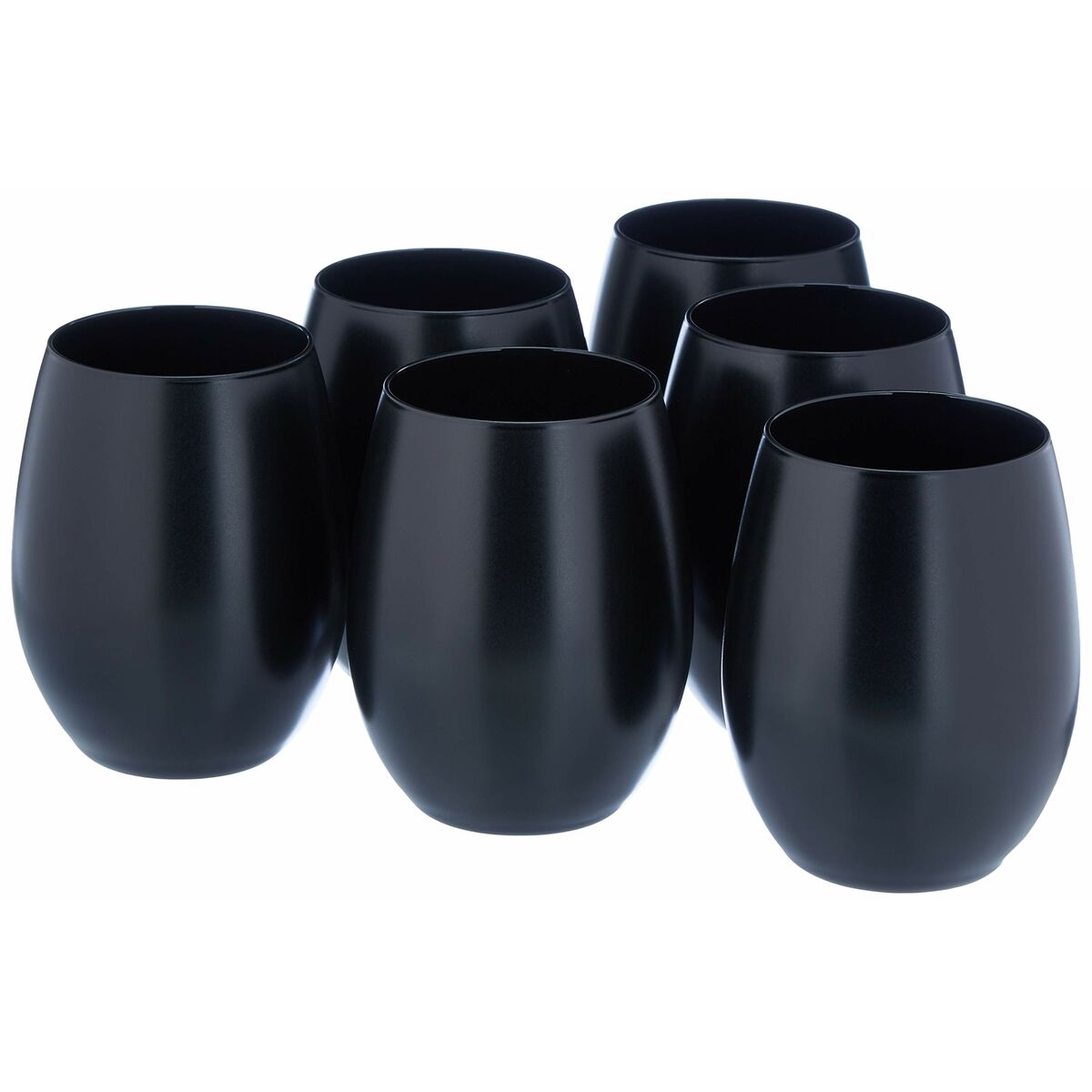 Glasset Chef&Sommelier Primary Svart Glas 6 antal (36 cl) - 3