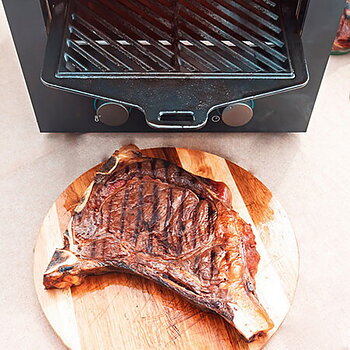 Elektriska Grillen Cecotec Txuletaco 8000 Inferno 850ºC 2200W Svart
