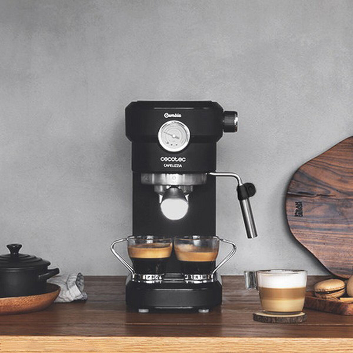 Manuell Espressobryggare Cecotec Cafelizzia 790 Black Pro 1,2 L 20 bar 1350W, Färg: Svart - 3