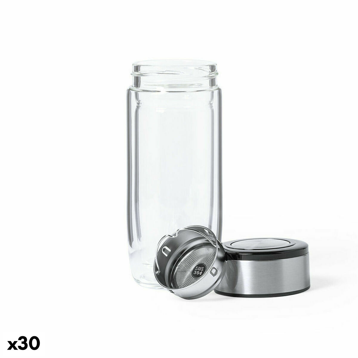 Glas 141052 Glas Termisk 330 ml (30 antal), Färg: Transparent