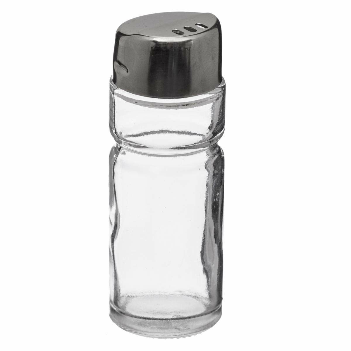 Saltkar med lock Secret de Gourmet Multicolour Transparent Glas Rostfritt stål - 3