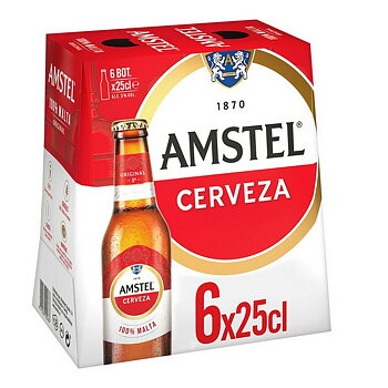 Öl Amstel 6 x 250 ml