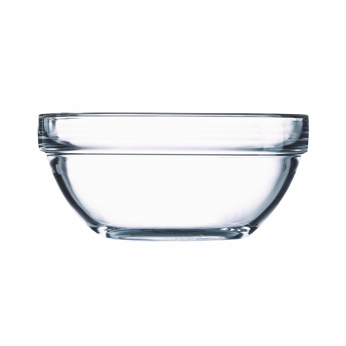 Salladsskål Luminarc Stapelbara Transparent Ø 12 cm - 3