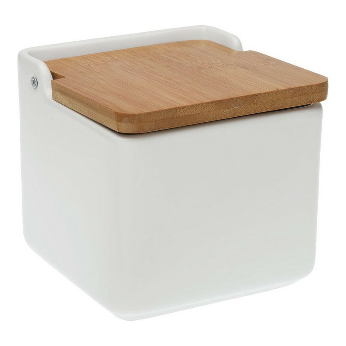 Saltkar med lock Versa VS-21440152 12,2 x 11,5 x 12,2 cm Keramik