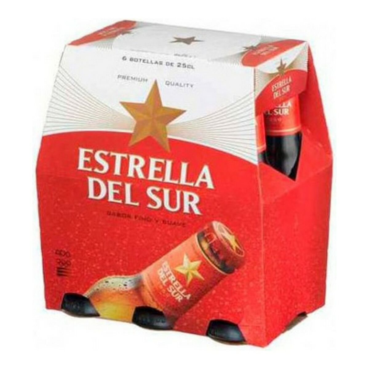 Öl Estrella del Sur Estrella del Sur 6 x 250 ml