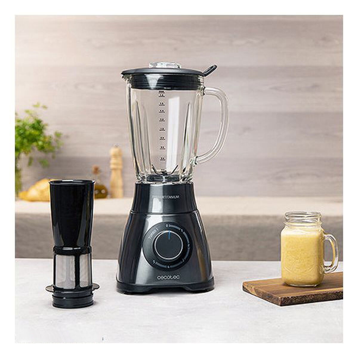 Glasmixer Cecotec Power Black Titanium 1500 PerfectMix 1,8 L 1500W 1500 W - 3