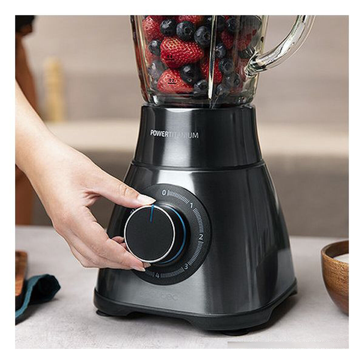Glasmixer Cecotec Power Black Titanium 1500 PerfectMix 1,8 L 1500W 1500 W - 4