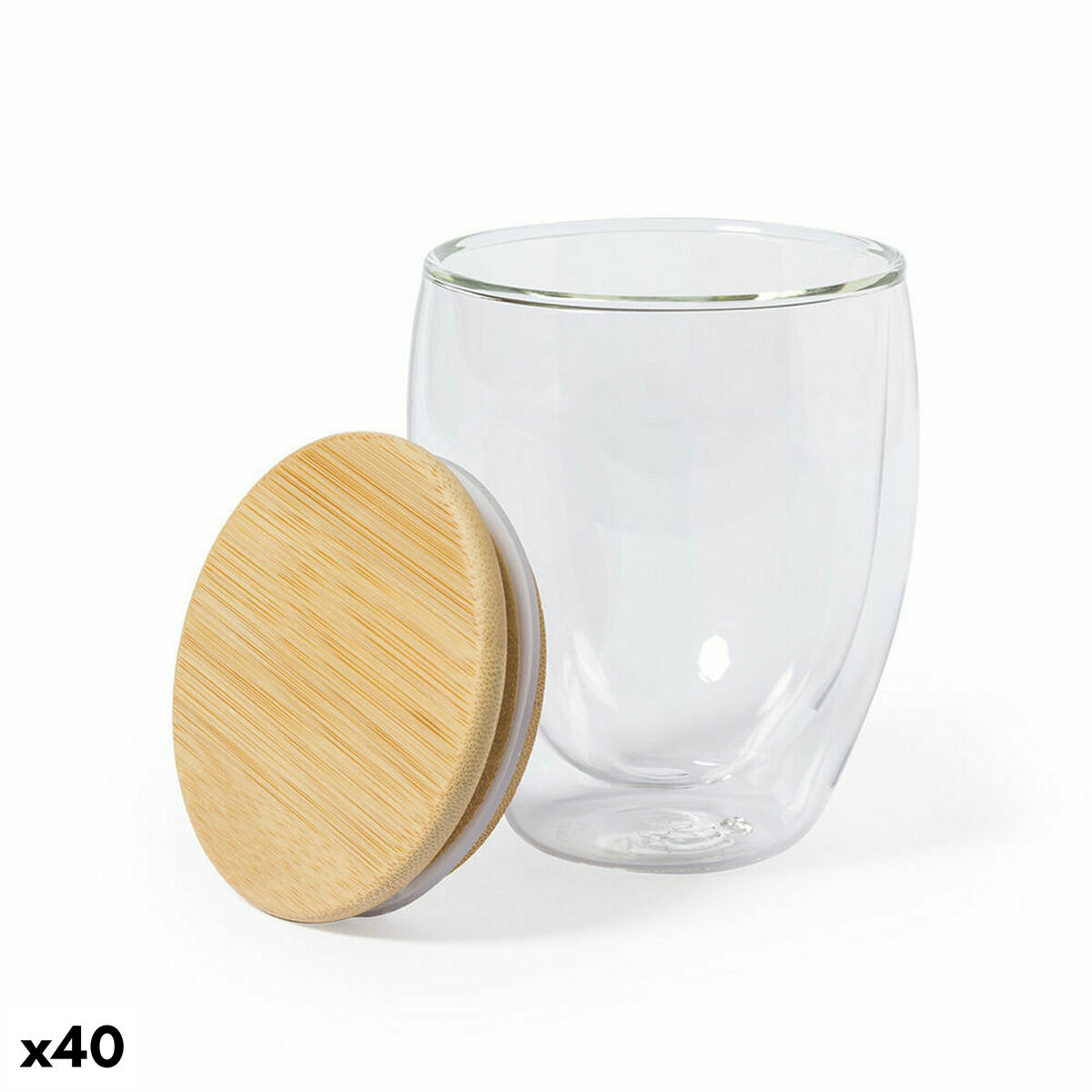 Glas 141071 Glas Termisk (40 antal), Färg: Transparent