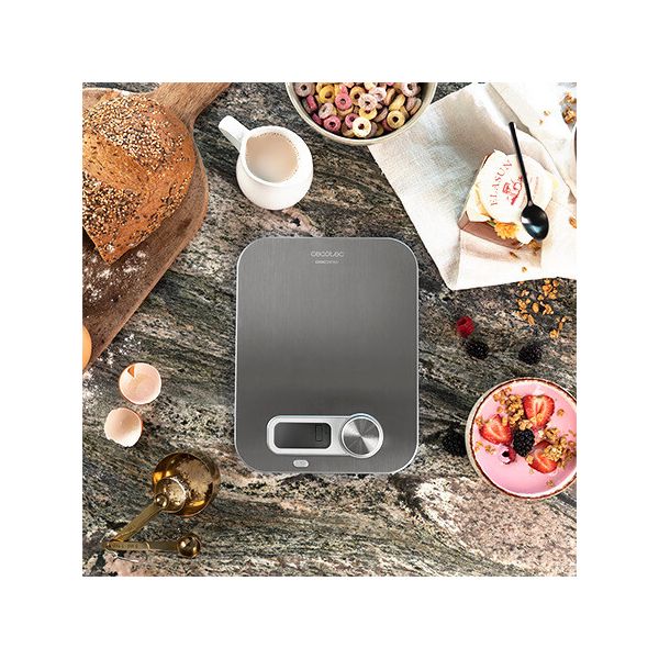Köksvåg Cecotec Cook Control 10200 EcoPower LCD 8 Kg Rostfritt stål - 6
