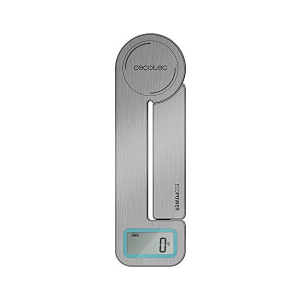 Köksvåg Cecotec Cook Control 10100 EcoPower Compact LCD 5 Kg Grå