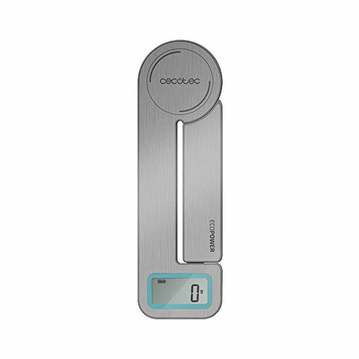 Köksvåg Cecotec Cook Control 10100 EcoPower Compact LCD 5 Kg Grå - 5