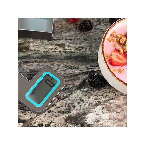 Köksvåg Cecotec Cook Control 10100 EcoPower Compact LCD 5 Kg Grå - 4