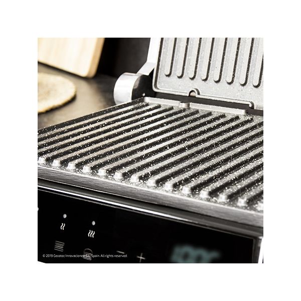 Kontaktgrill Cecotec Rock'nGrill Smart 2000W Svart Rostfritt stål - 11