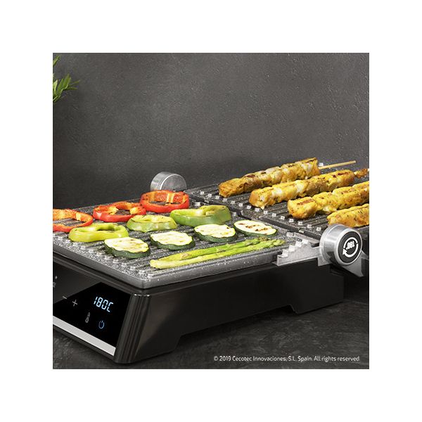 Kontaktgrill Cecotec Rock'nGrill Smart 2000W Svart Rostfritt stål - 10